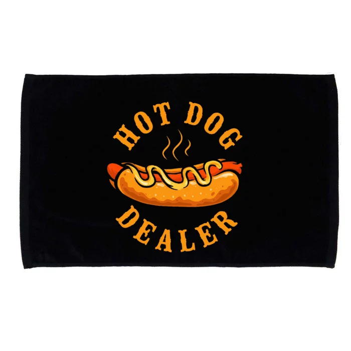 Hot Dog Adult Hot Dog Dealer Microfiber Hand Towel