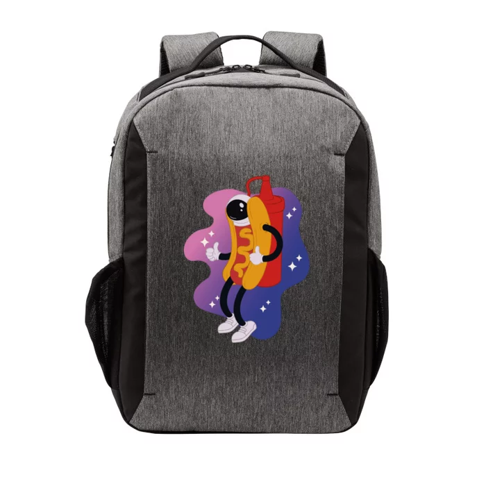 Hot Dog Astronaut Vector Backpack