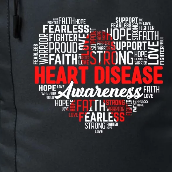 Heart Disease Awareness Month Wear Red Week Red Ribbon Meaningful Gift Daily Commute Backpack