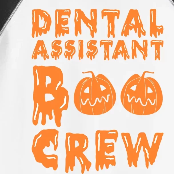 Halloween Dental Assistant Boo Crew Gift Toddler Fine Jersey T-Shirt