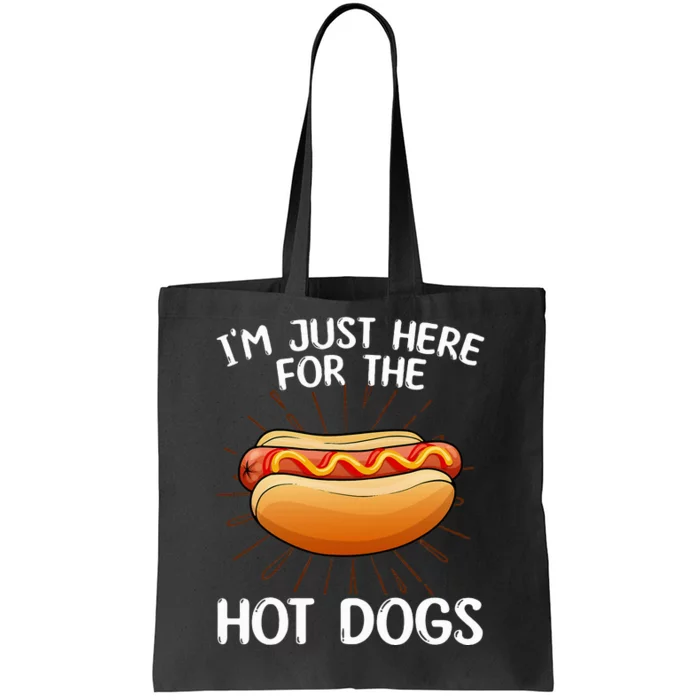 Hot Dog Art Hot Dog Stand Hot Dog Tote Bag