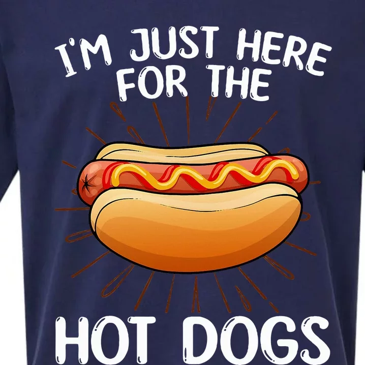 Hot Dog Art Hot Dog Stand Hot Dog Sueded Cloud Jersey T-Shirt