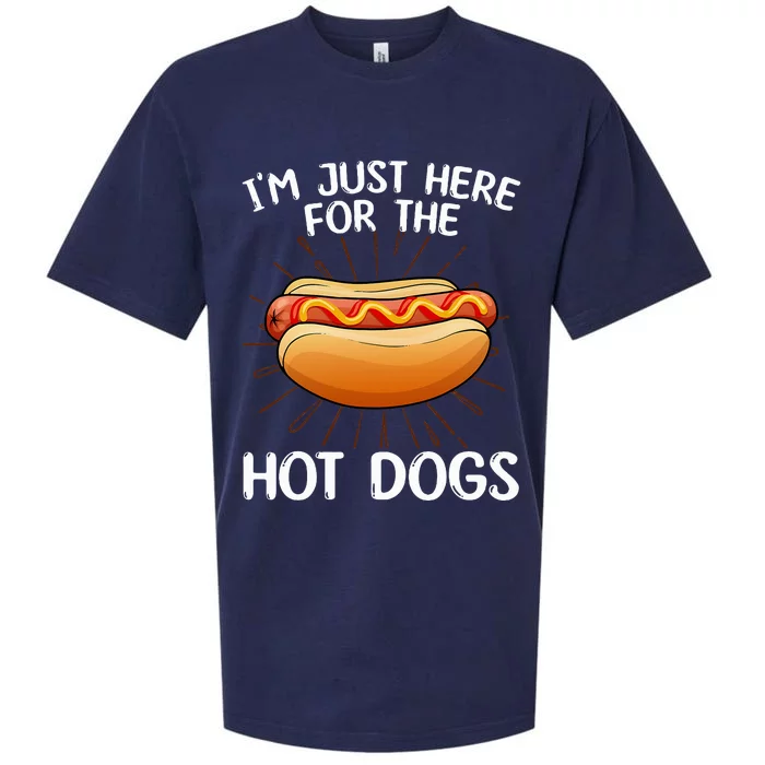 Hot Dog Art Hot Dog Stand Hot Dog Sueded Cloud Jersey T-Shirt