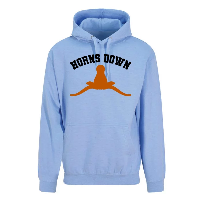 Horns Down Unisex Surf Hoodie