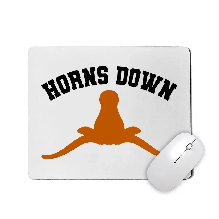 Horns Down Mousepad