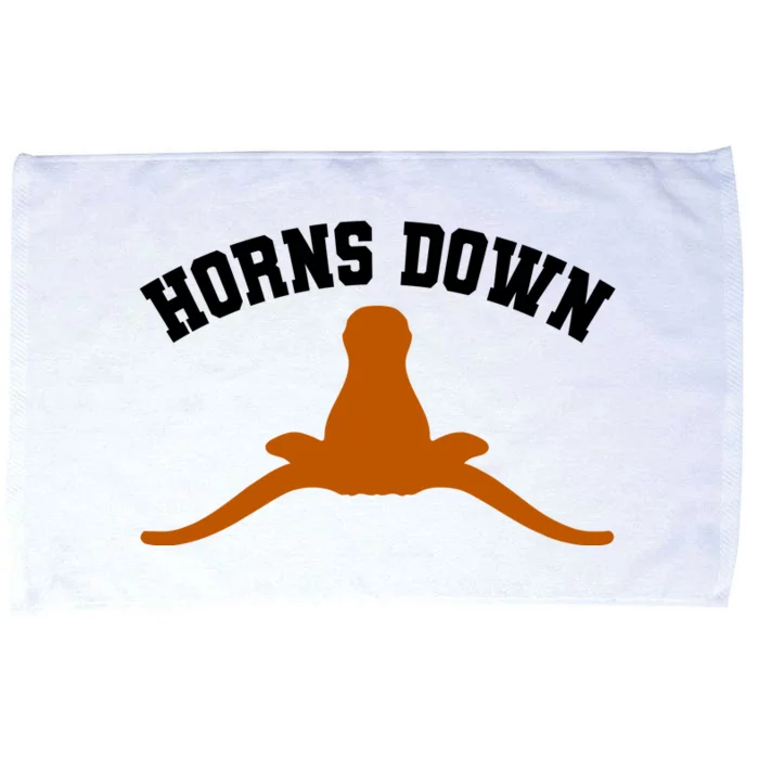 Horns Down Microfiber Hand Towel