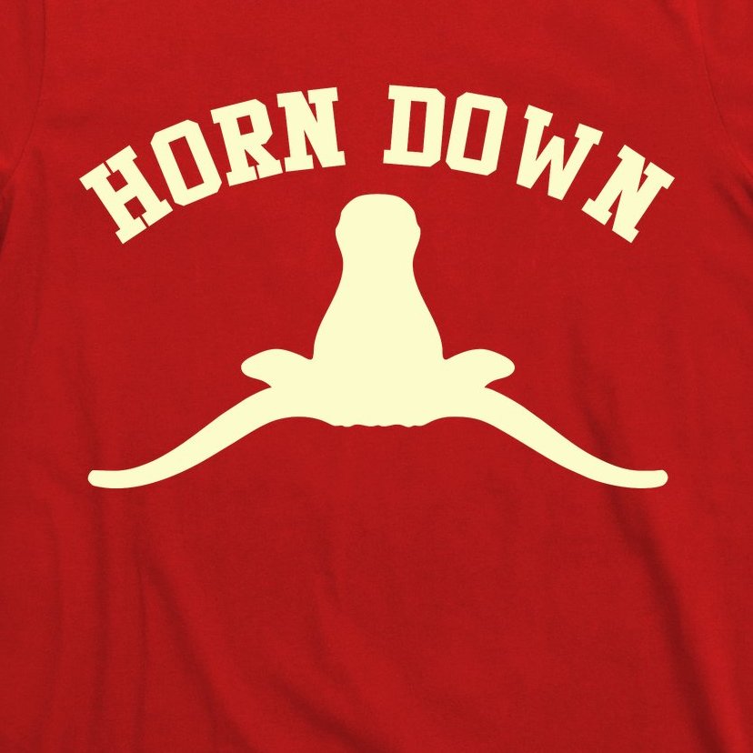Horns Down Beat Texas T-Shirt