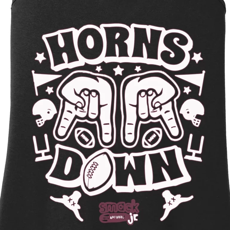 Horns Down Baby For Oklahoma Ladies Essential Tank