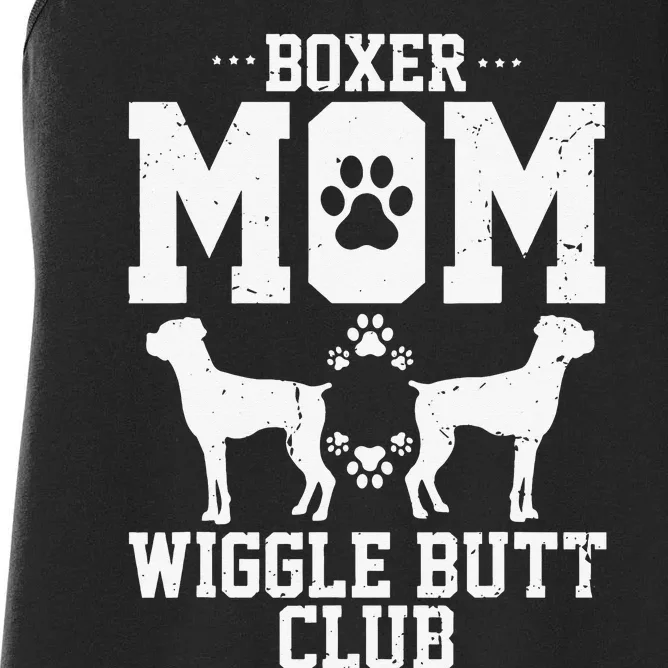 Hilarious Dog Breed Pet Lover Boxer Sarcasm Doggie Puppy Women's Racerback Tank