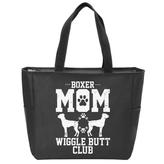 Hilarious Dog Breed Pet Lover Boxer Sarcasm Doggie Puppy Zip Tote Bag