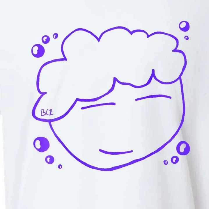 Hey Drawing By Brenden Bcr Sueded Cloud Jersey T-Shirt