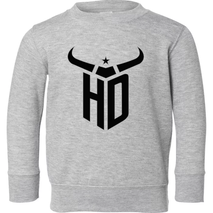 Hollis Dorian Black Horns Toddler Sweatshirt