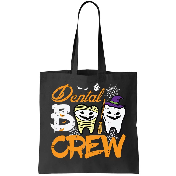 Halloween Dental Boo Crew Dentist Costume Teeth Women Tote Bag