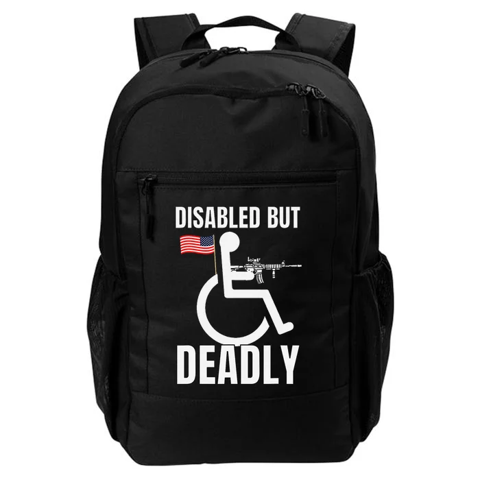 Handicap Disabled But Deadly Daily Commute Backpack