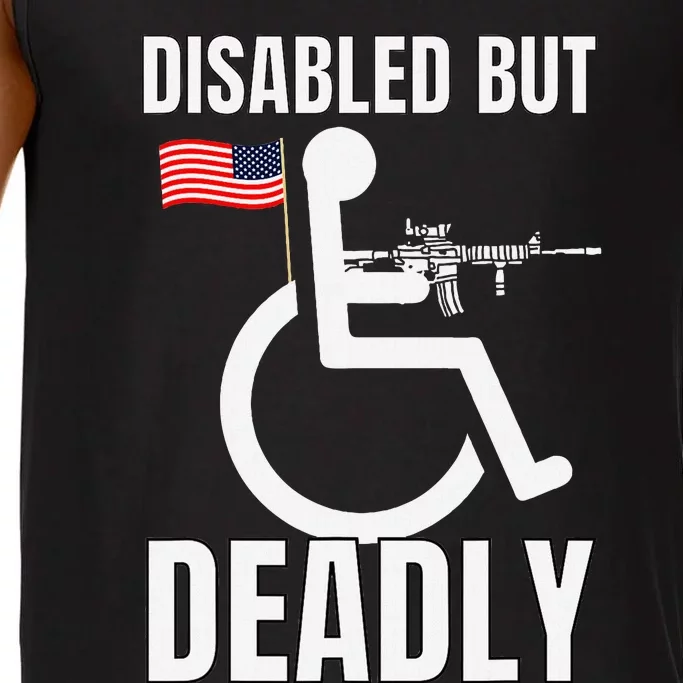 Handicap Disabled But Deadly Comfort Colors® Tank Top