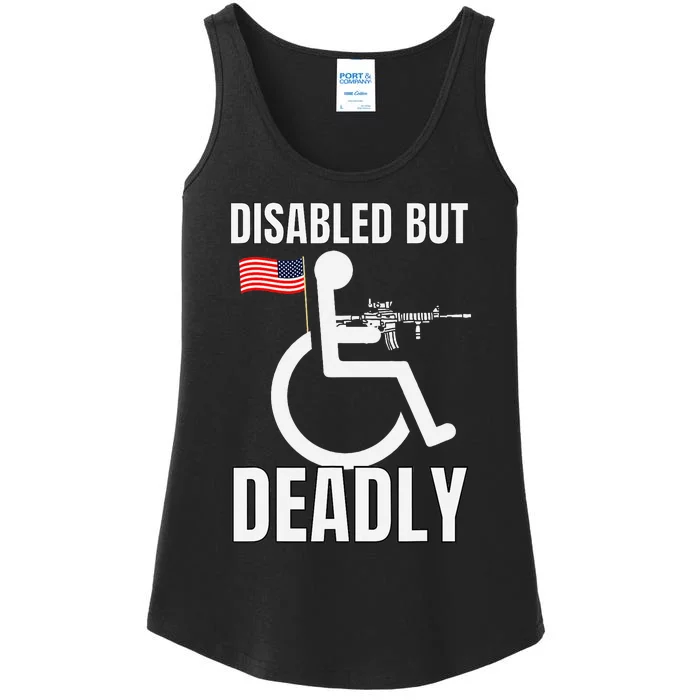 Handicap Disabled But Deadly Ladies Essential Tank