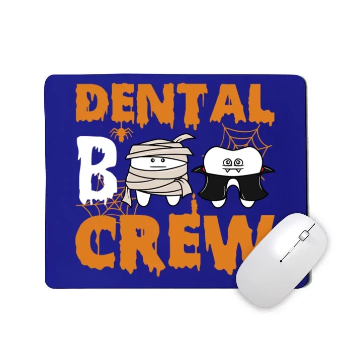 Halloween Dental Boo Crew Dentist Assistant Tooth Teeth Gift Mousepad