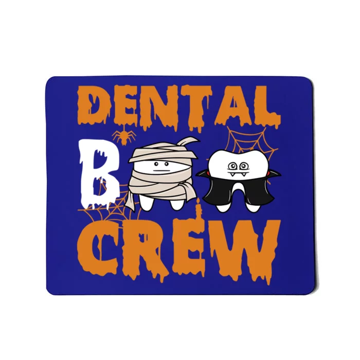 Halloween Dental Boo Crew Dentist Assistant Tooth Teeth Gift Mousepad