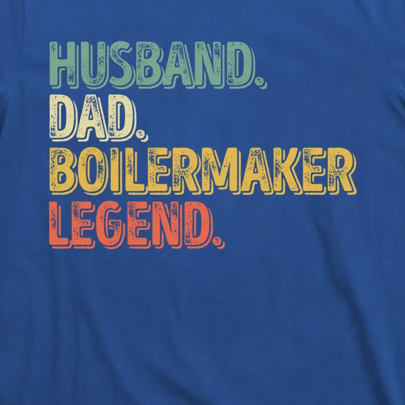 Husband Dad Boilermaker Legend Great Gift Funny Fathers Day Cute Gift T-Shirt