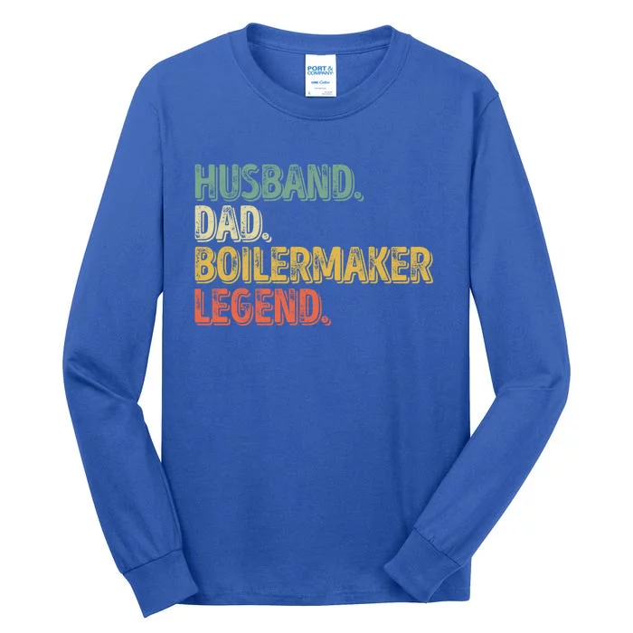 Husband Dad Boilermaker Legend Great Gift Funny Fathers Day Cute Gift Tall Long Sleeve T-Shirt