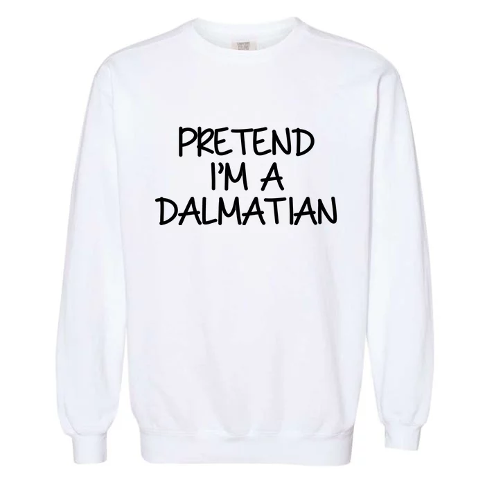 Halloween Dalmatian Costume Garment-Dyed Sweatshirt