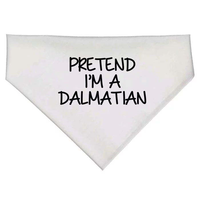 Halloween Dalmatian Costume USA-Made Doggie Bandana