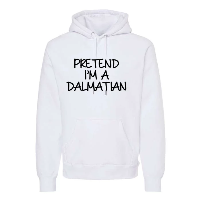 Halloween Dalmatian Costume Premium Hoodie