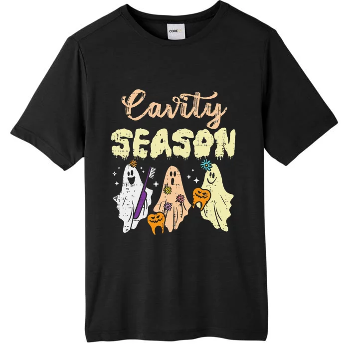 Halloween Dentist Cavity Season Dental Costume Gift ChromaSoft Performance T-Shirt