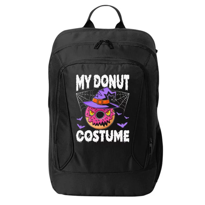 Halloween Donut Costume Donut Witch My Donut Costume City Backpack