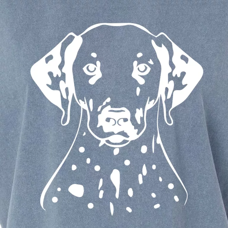 Halloween Dalmatian Costume Dog Lovers Funny Gift Garment-Dyed Women's Muscle Tee