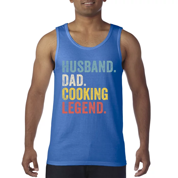 Husband Dad Cooking Legend Gift Tank Top