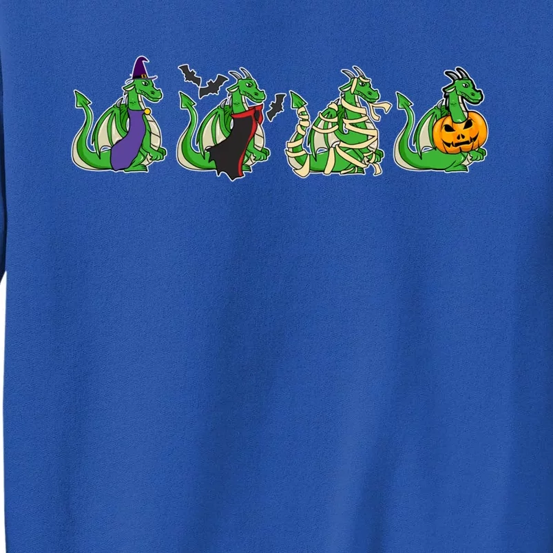 Halloween Dragon Costume Witch Vampire Mummy Pumpkin Jack Gift Tall Sweatshirt