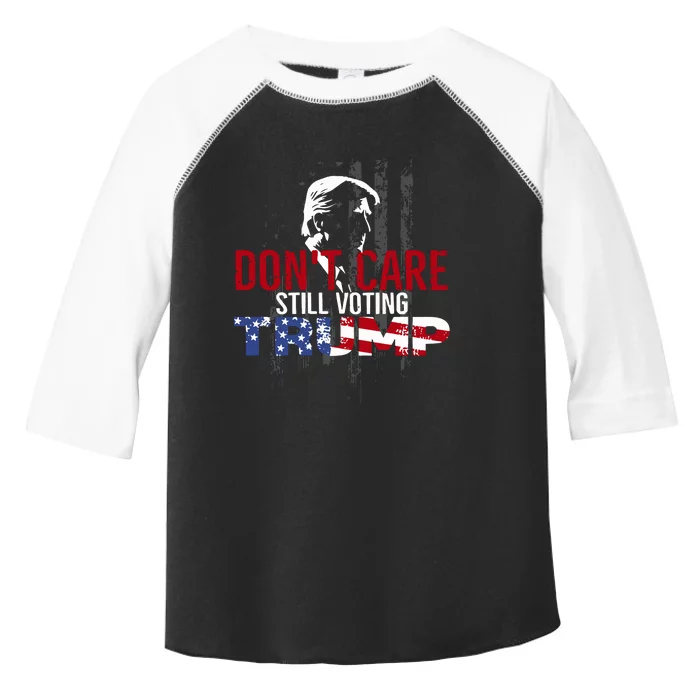 Hodgetwins DonT Care Still Voting Trump Toddler Fine Jersey T-Shirt