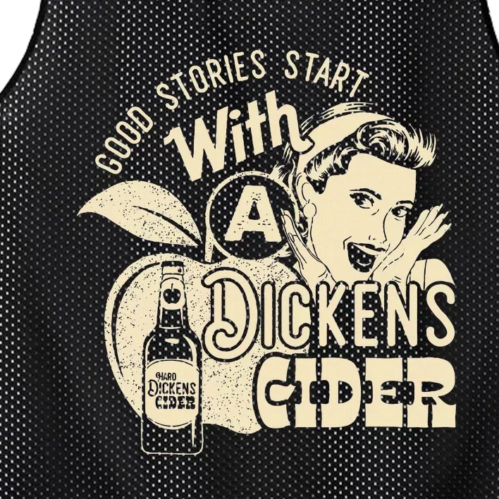 Hard Dickens Cider Girl Whiskey And Beer Apple Humor Mesh Reversible Basketball Jersey Tank