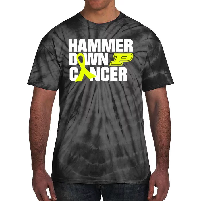 Hammer Down Cancer Tie-Dye T-Shirt