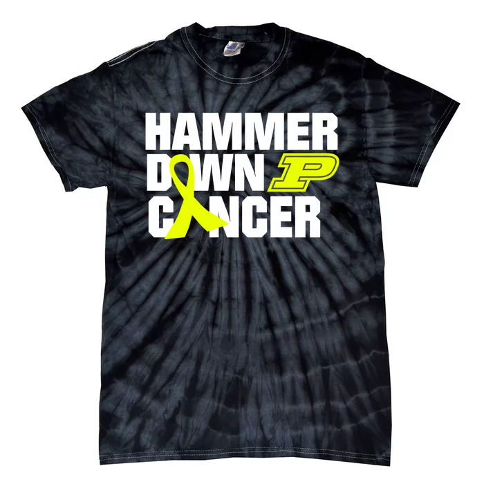 Hammer Down Cancer Tie-Dye T-Shirt