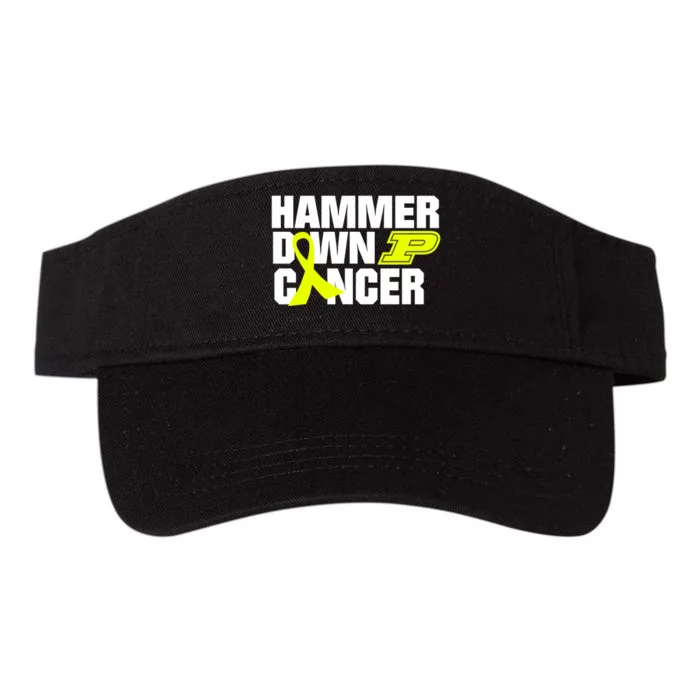 Hammer Down Cancer Valucap Bio-Washed Visor