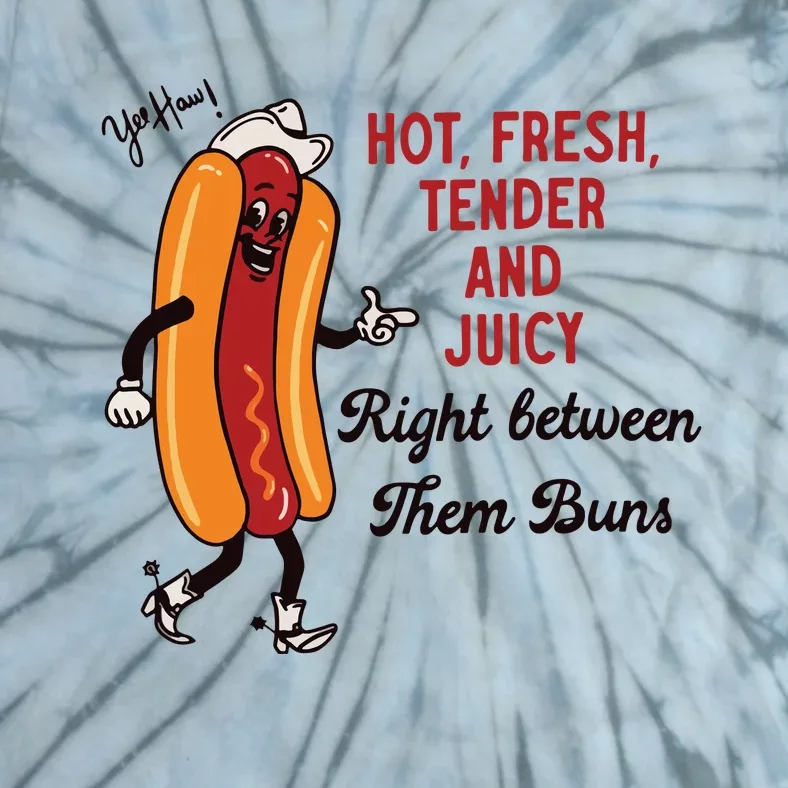 Hot Dog Cowboy Tie-Dye T-Shirt