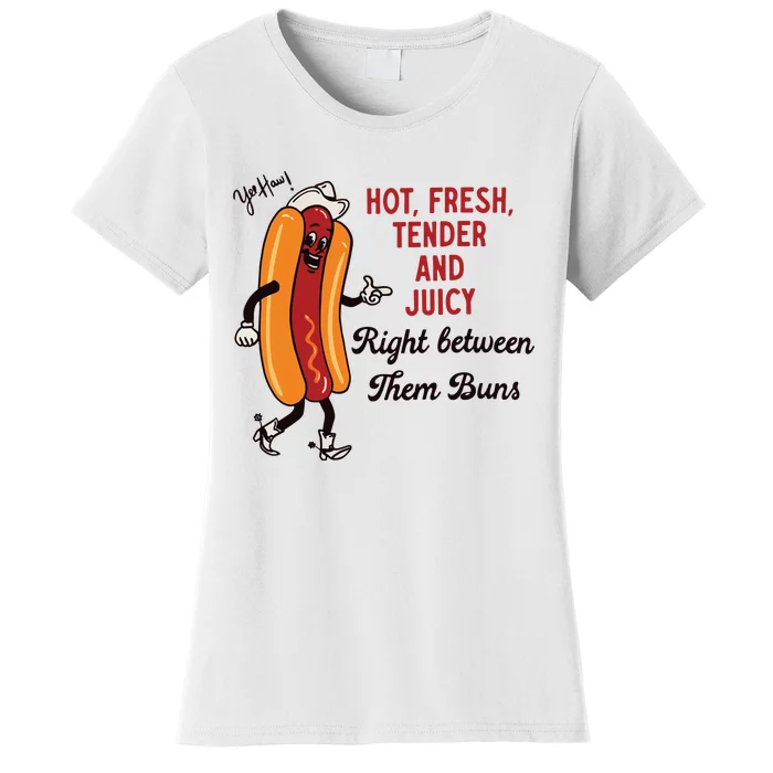 Hot Dog Cowboy Women's T-Shirt