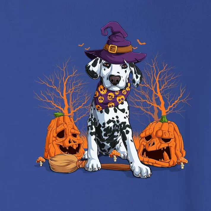 Halloween Dalmatian Costume Pumpkin Dog Dalmatian Owner Gift Toddler Long Sleeve Shirt