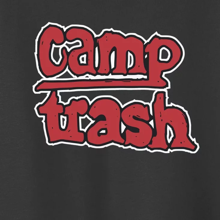 Hand Drawn Camp Trash Toddler T-Shirt