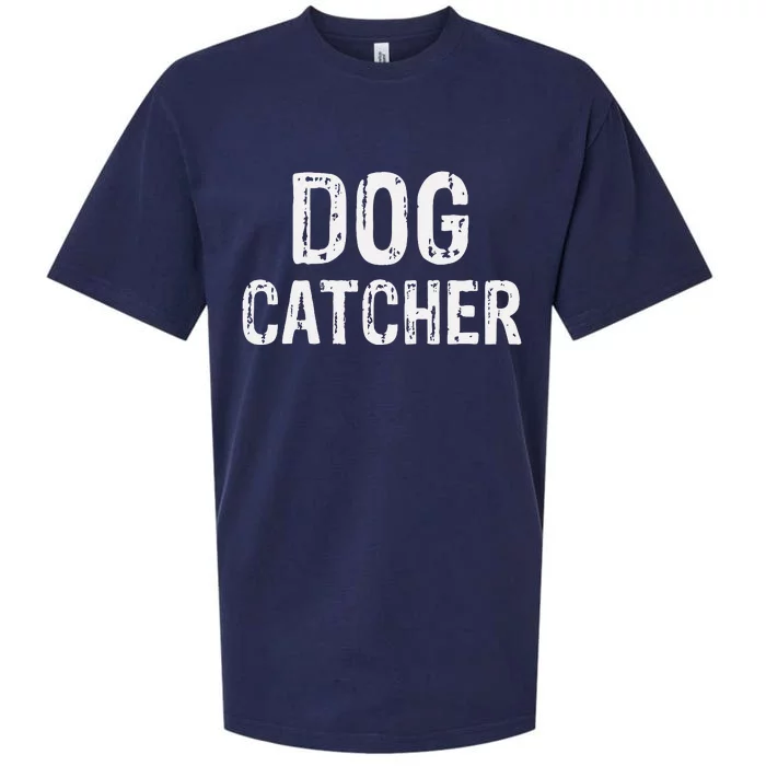 Halloween Dog Catcher Costume Sueded Cloud Jersey T-Shirt