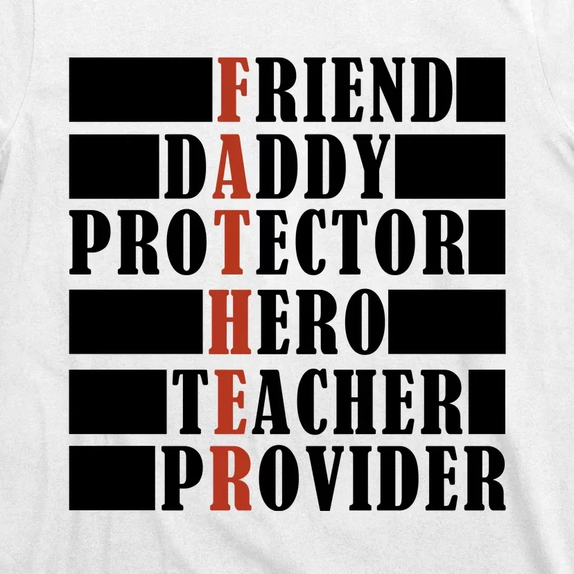 Hero Daddy Celebrating FatherS Day T-Shirt