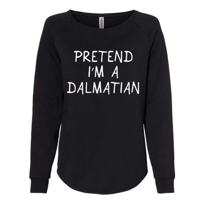 Halloween Dalmatian Costume Dalmation Womens California Wash Sweatshirt