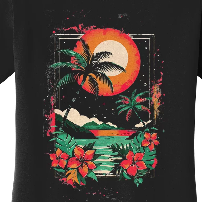 Hawaiian Design Cool Women's T-Shirt