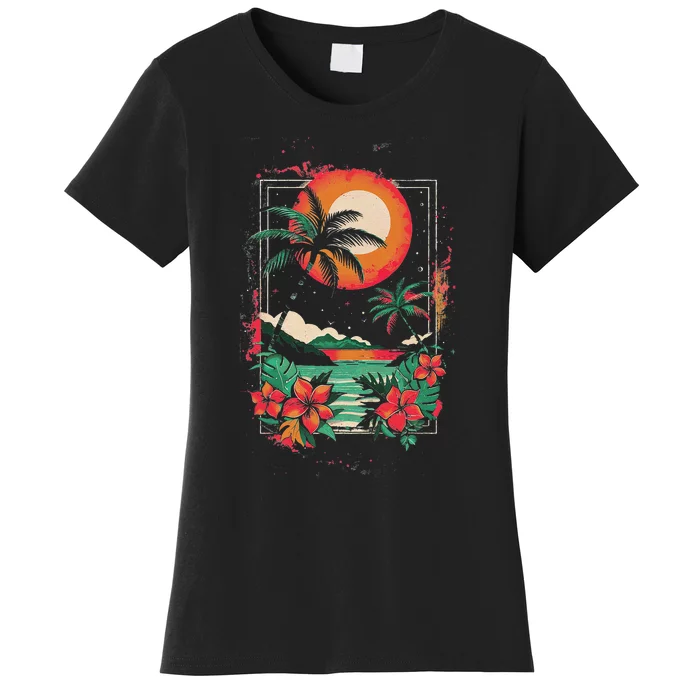 Hawaiian Design Cool Women's T-Shirt