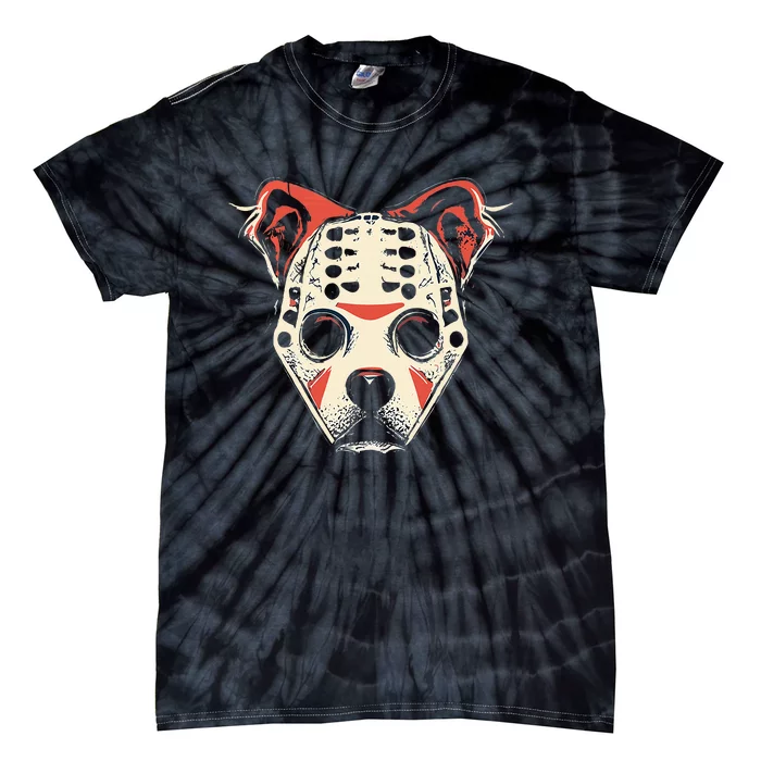 Halloween Dog Costume CHI CHI CHI AH AH AH RUF RUF RUF Tie-Dye T-Shirt