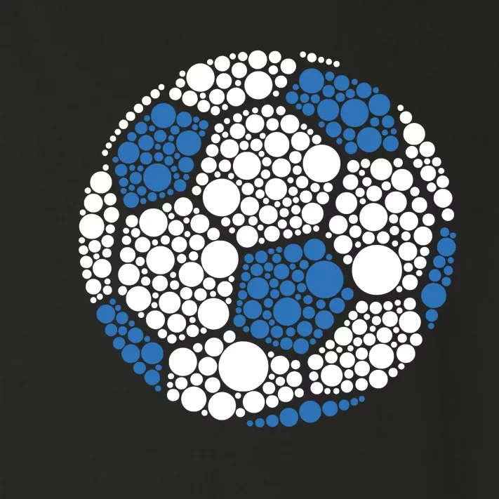 Happy Dot Day 2024 Polka Dot Soccer Ball Lover Toddler Long Sleeve Shirt