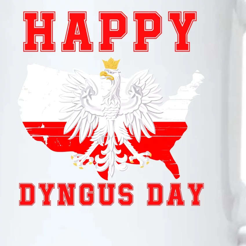 Happy Dyngus Day 2024 Polish Eagle Dyngus Day Polish American Polska White Eagle Black Color Changing Mug