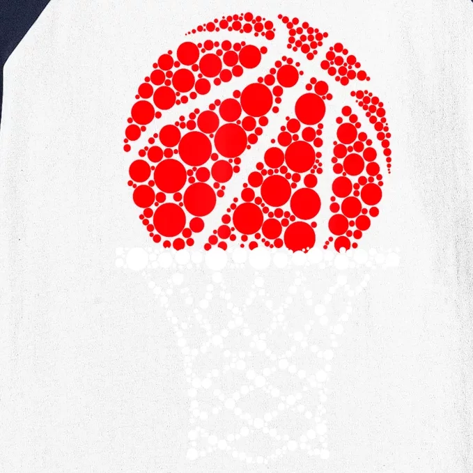 Happy Dot Day Basketball Dots Gift For Player Baseball Sleeve Shirt